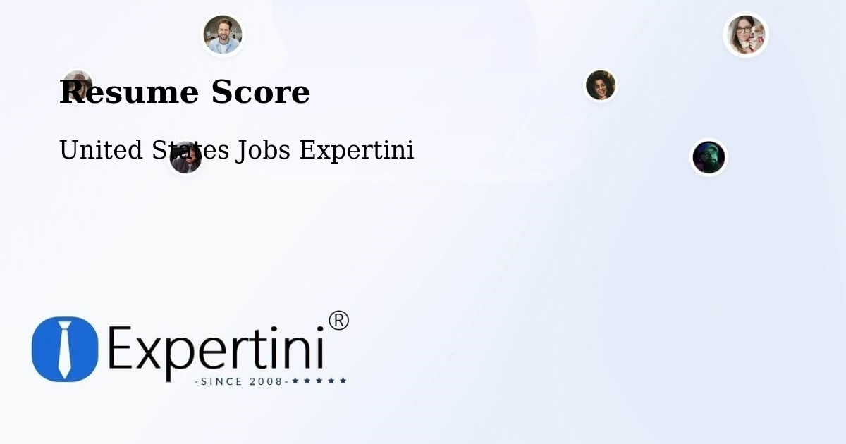 Resume Score & Job Description Match Tool – Chaska - United States Jobs Expertini
