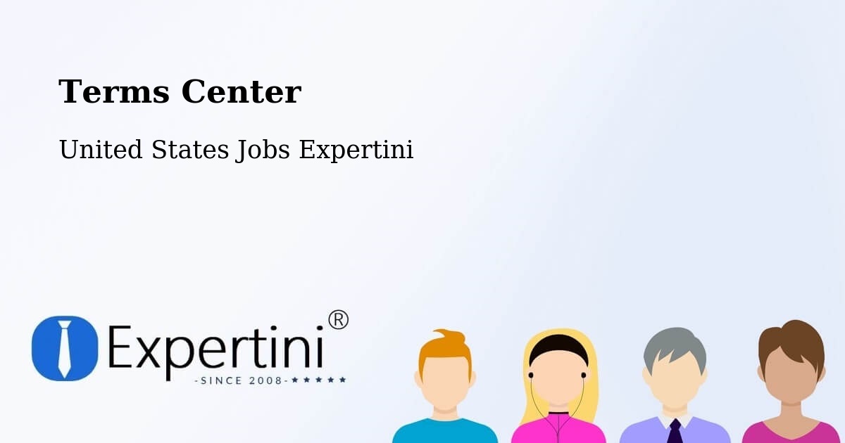 Terms of Service – Chaska - United States Jobs Expertini